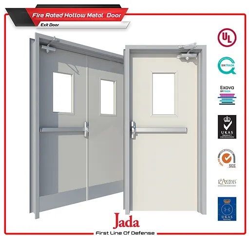 Jada Hollow FR Metal steel Doors UL listed