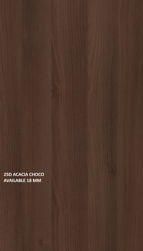 25D ACACIA CHOCO_25D Acacia Choco  Mesura_03-Alkhawaja For lumber trading  الخواجة لتجارة الاخشاب FINSA LAMINATE WOOD Panels SUPERBAN - GAMA DUO 21