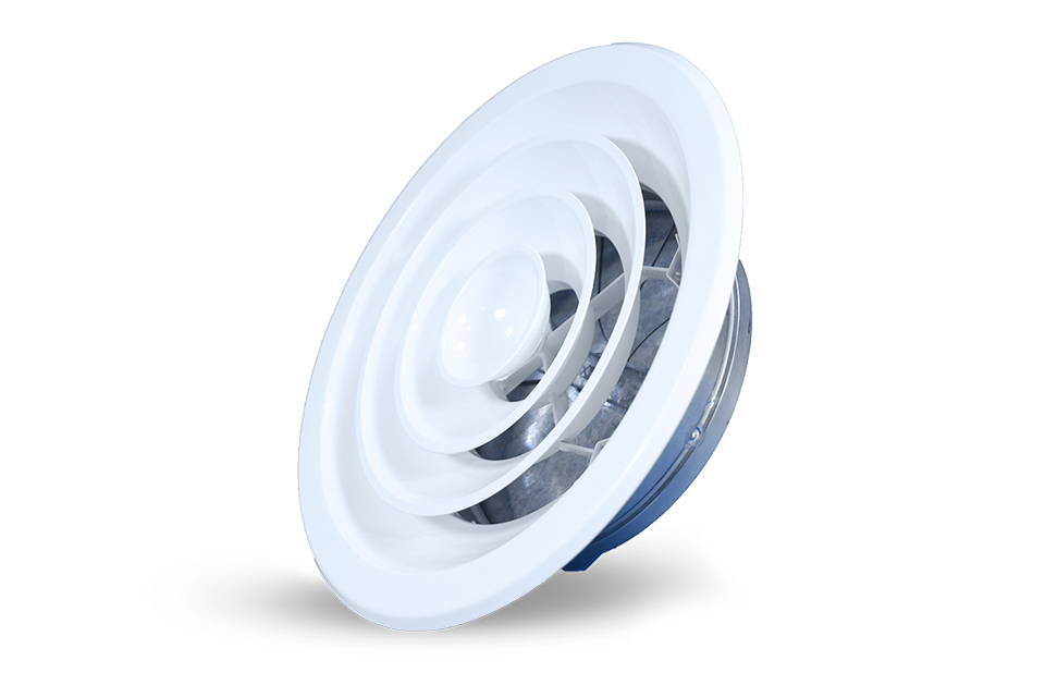 CI - AIR SCCD Supply & Return Circular & Jet Diffusers Supply Circular Diffuser with Dampe_Cooling_industries_CIC_JO
