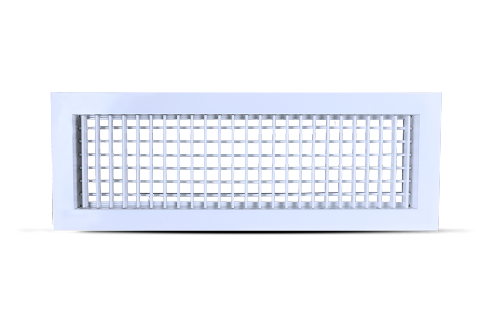 02-CI - AIR SG - VD_(with Vertical Face Vanes & Horizontal Rear Vanes)_DOUBLE DEFLECTION SUPPLY AIR GRILLE_Individually Adjustable without Damper_Cooling_industries