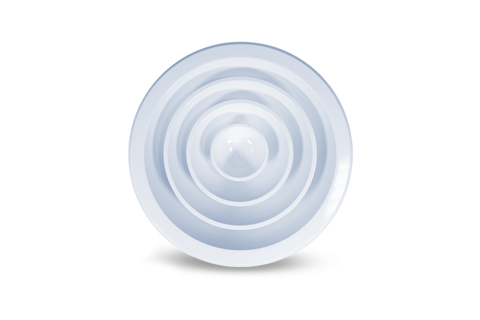02-CI-Air-RCCD-Supply Circular Diffuser with Damper-CIRCULAR CEILING DIFFUSER--cooling-industry