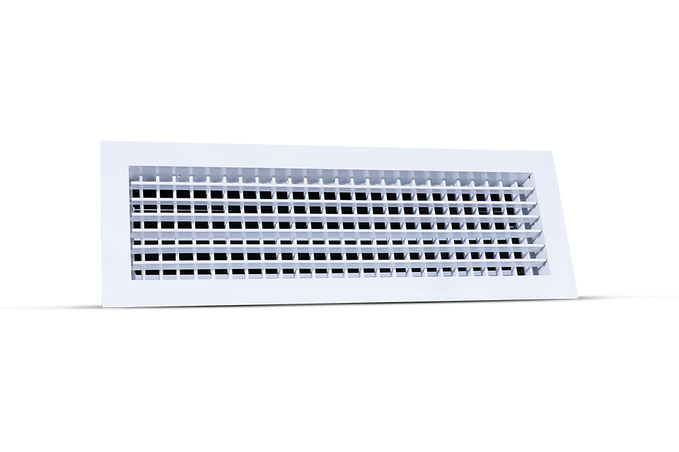 04-CI-AIR-SR-HD-(with Horizontal Face Vanes & Vertical Rear Vanes)-DOUBLE DEFLECTION SUPPLY AIR REGISTER-Individually Adjustable with Damper-cooling industry