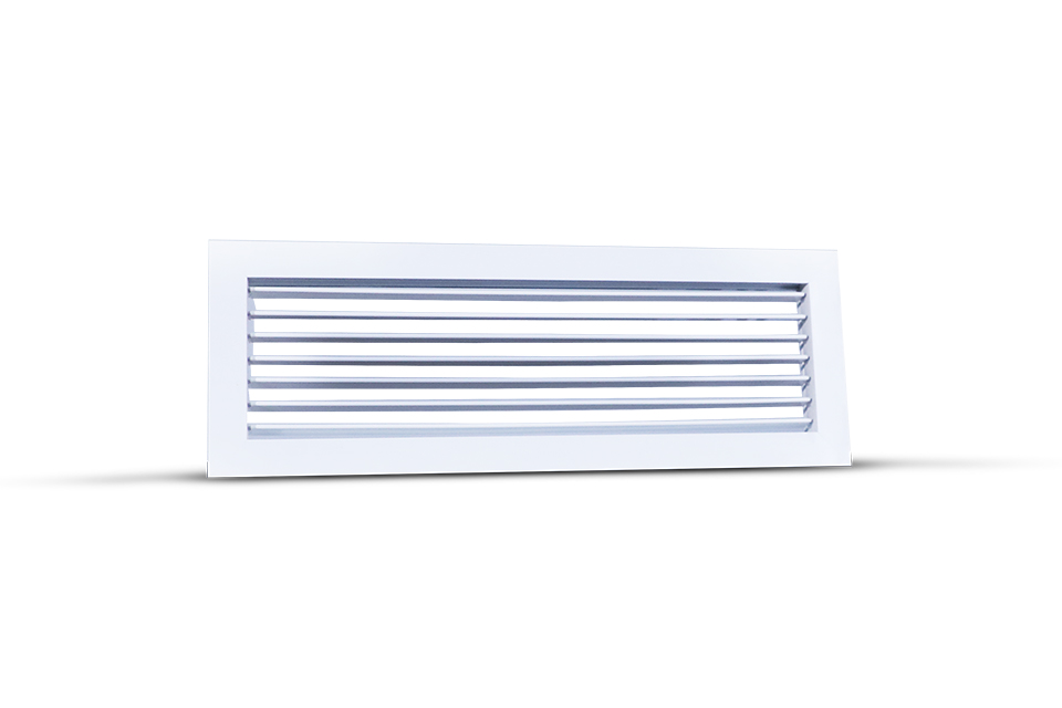 06-CI-AIR-SG-HS-(with Horizontal Vanes)-SINGLE DEFLECTION SUPPLY AIR GRILLE-Individually Adjustable without Damper-cooling-industry