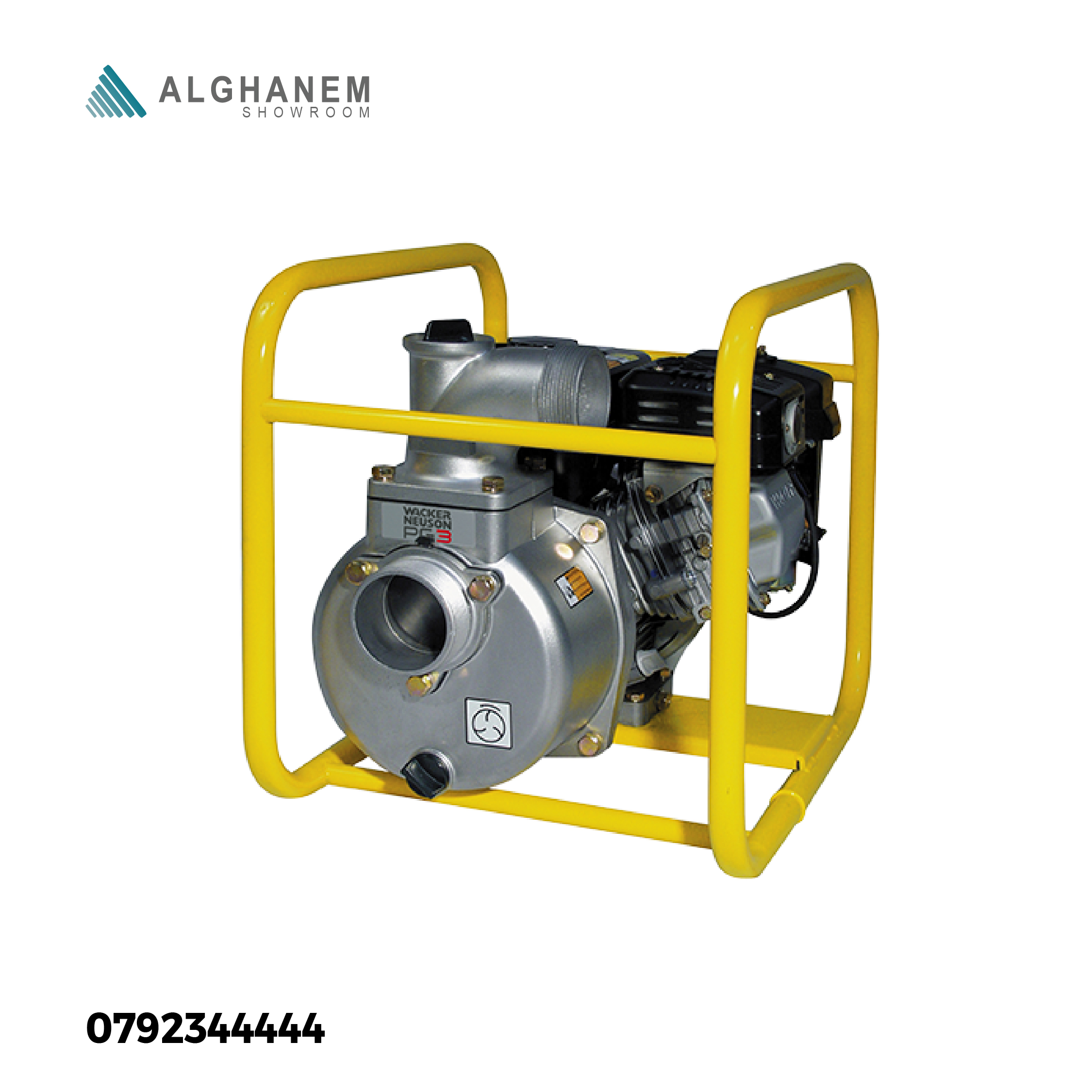 Wacker Neuson  Dewatering Pump for clear water removal  Gasoline - 2 inch  Cast Iron