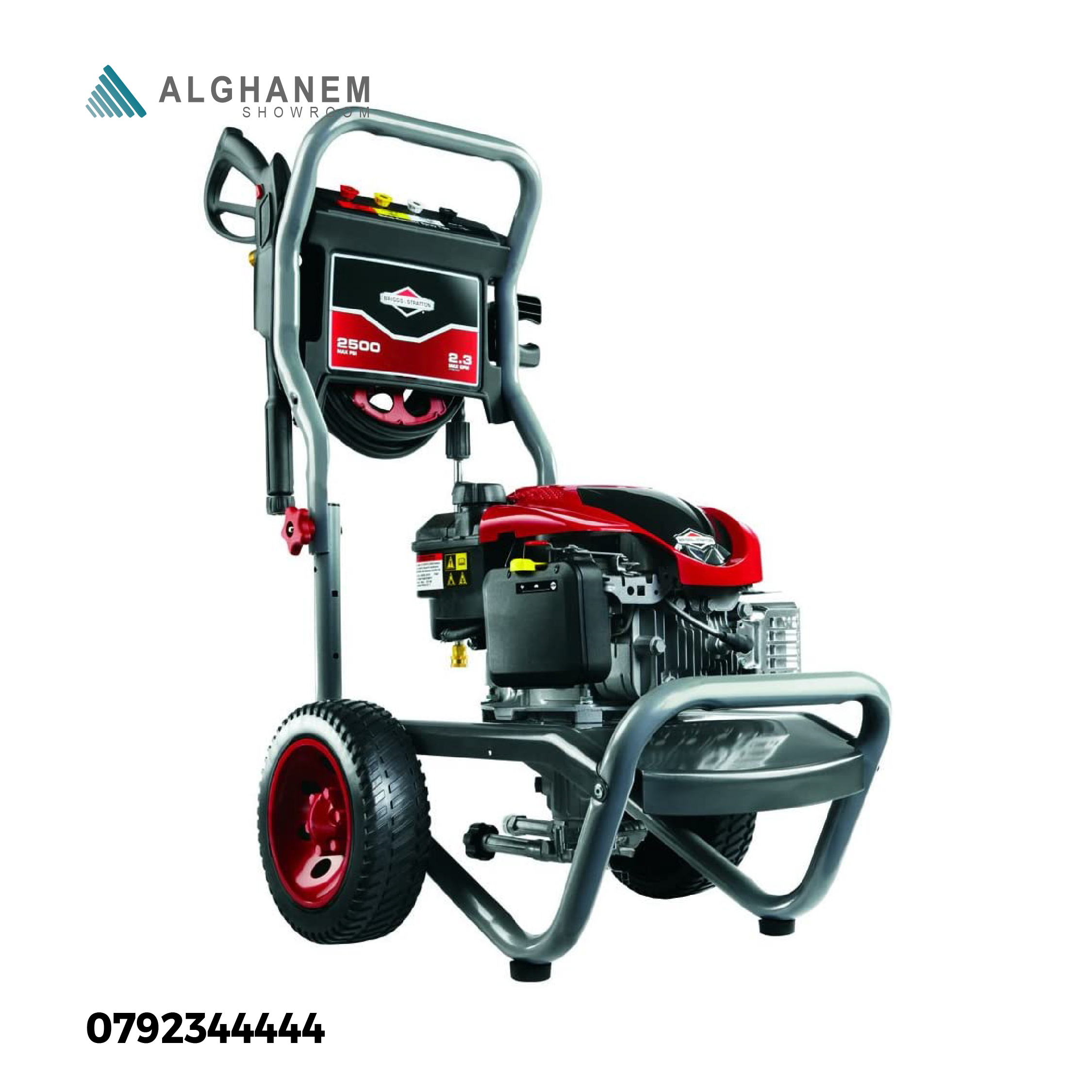 Briggs&Stratton	B&S Gasoline Washer Pressure 173 Bar	مضخة غسيل 173 بار صناعي-بنزين