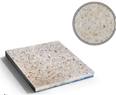 Ajloun 1- White - Traditional - Terrazo - Tiles - Al Mutatawera for Concrete Product