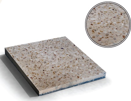 Ajloun S - White - Traditional - Terrazo - Tiles - Al Mutatawera for Concrete Products