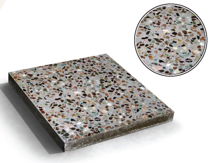 Dabaa - White - Traditional - Terrazo - Tiles - Al Mutatawera for Concrete Products