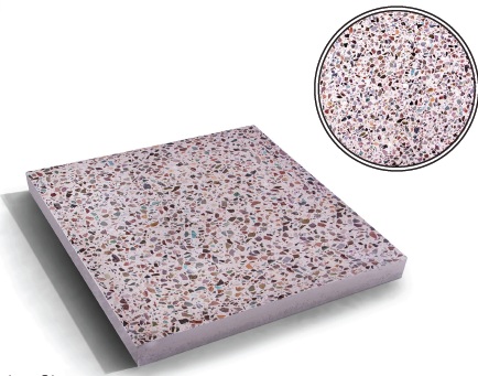 Dabaa - White - Traditional - Terrazo - Tiles - Al Mutatawera for Concrete Products