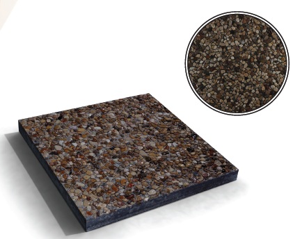 Original-River-Stone_outdoor-Sidewalk_concrete - Traditional - Tlles - Al Mutatawera for Concrete Products.