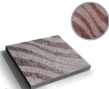 Revera-sand-blasted_outdoor-Sidewalk_concrete - Traditional - Terrazo - Tiles - Al Mutatawera for Concrete Products