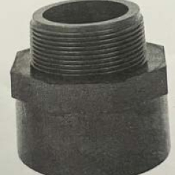 02-6 أسوار القدس قطع مواسير البرك 16 بارAswar Al-Quds uPVC Pressure Pipes 1 Adapter Male