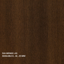 52A WENGE L-01_Wengue L01 Semi Mate_03-Alkhawaja For lumber trading  الخواجة لتجارة الاخشاب FINSA LAMINATE WOOD Panels SUPERBAN - GAMA DUO 58
