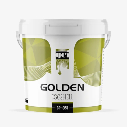 03-EGGSHELL acrylic Water Based paint- Golden Chemical   دهان ايجشيل اساس مائي اكريليكي
