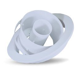 04-CI-AIR-JET-R-(Jet Flow Diffuser Round Frame)-CIRCULAR CEILING DIFFUSER--cooling-industry