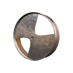 06-CI-AIR-RVD-S-Swirl Round Volume Damper-ROUND VOLUME DAMPERS--cooling-industry