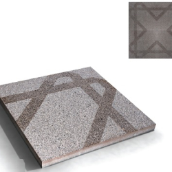 Andalusi-sand-blasted_outdoor-Sidewalk_concrete - Traditional - Terrazzo - Tiles - Al Mutatawera for Concrete Products