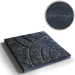 Circle-Pattern_outdoor-Sidewalk_concrete - Traditional -  Tiles - Al Mutatawera for Concrete Products